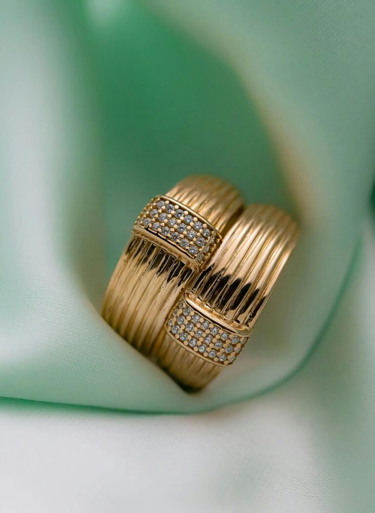 Golden, Handmade Rings