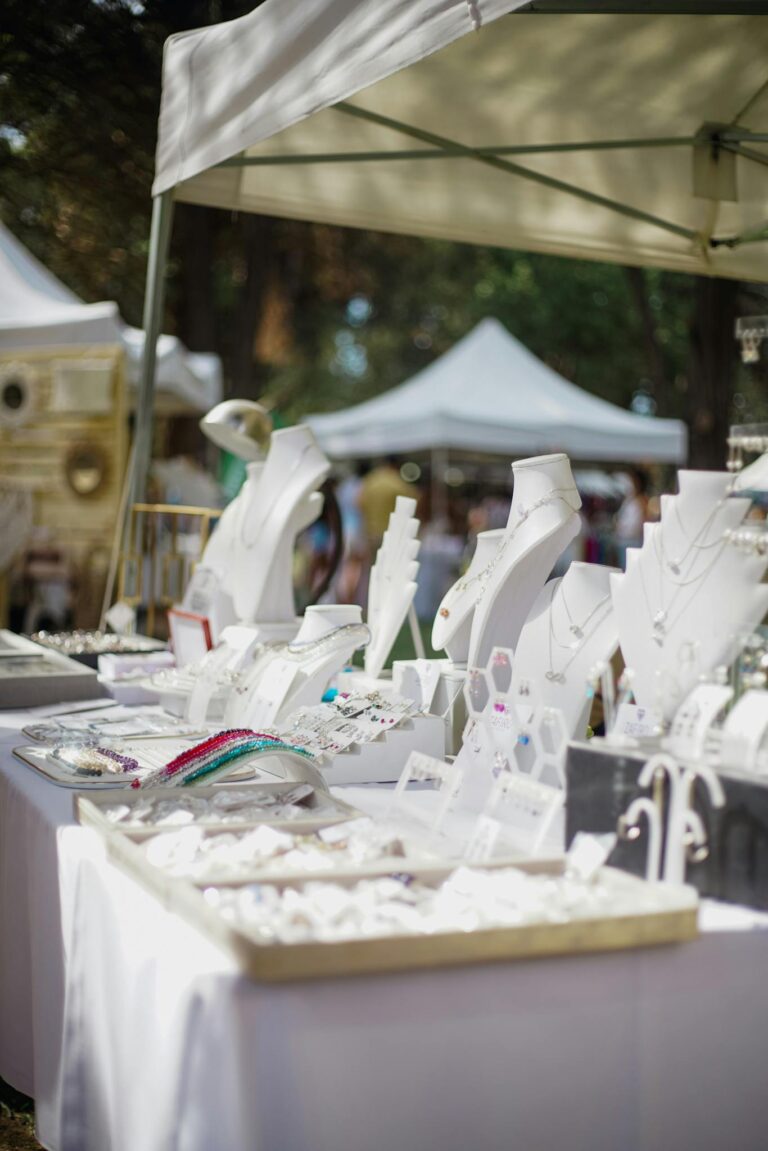 Jewelry Market Stall